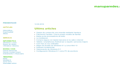 Desktop Screenshot of manuparedes.com